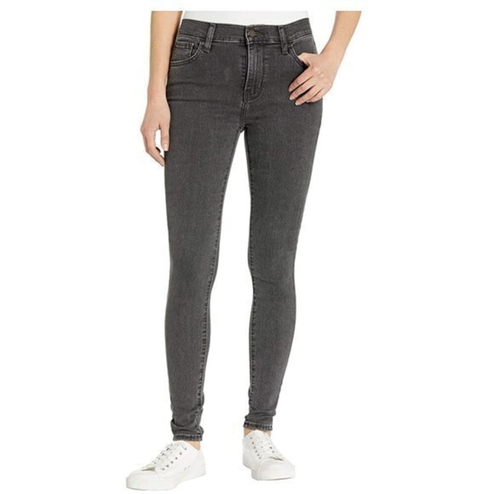 Levi's 720 High Rise Super Skinny Jeans Black Size 25
